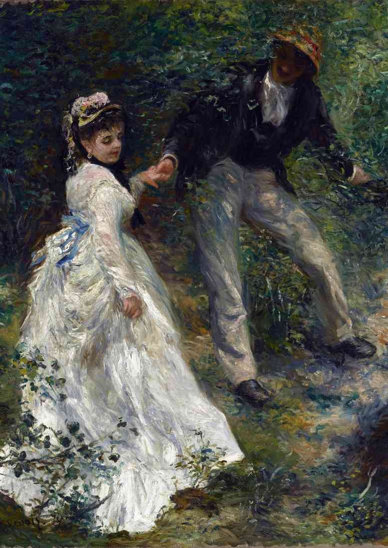 Renoir the promenade 2026 CROP A4 Photo Print