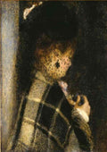 Renoir young woman with a veil 1877 A4 Photo Print