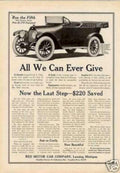 Reo Fifth Car 2 Vintage Retro Advert Ads A4 Photo Print