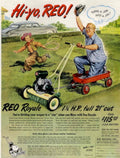 Reo Royale Mower 1 1950s Vintage Retro Advert Poster