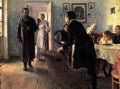 Repin Iliya Unexpected visitors A4 Photo Print