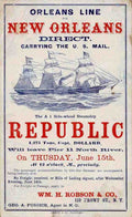 Republic Clipper Advert Vintage A4 Photo Print