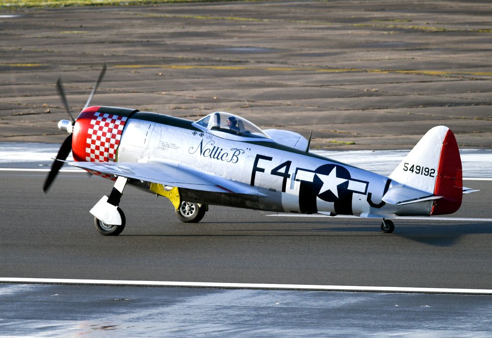 Republic P47 Thunderbolt Fighter Bomber Aircraft United States 26 A4 Photo Print