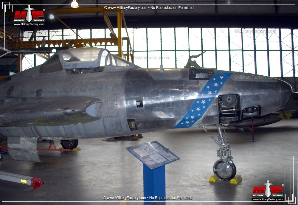 Republic Rf84 Thunderflash Jet Powered Reconnaissance Aircraft Usa 6 A4 Photo Print