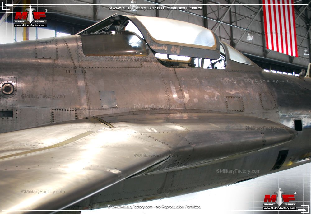 Republic Rf84 Thunderflash Jet Powered Reconnaissance Aircraft Usa 7 A4 Photo Print