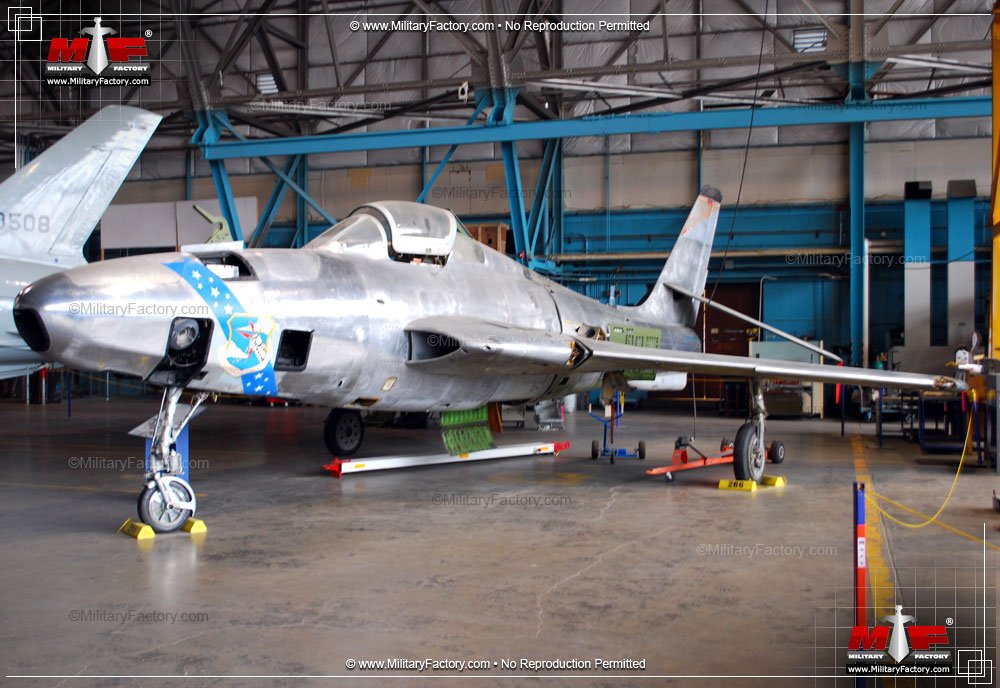 Republic Rf84 Thunderflash Jet Powered Reconnaissance Aircraft Usa A4 Photo Print