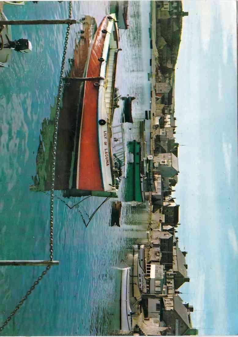 Resize Isles Of Scilly St Marys The Quay Ferry Boat Moored 2 A4 Photo Print