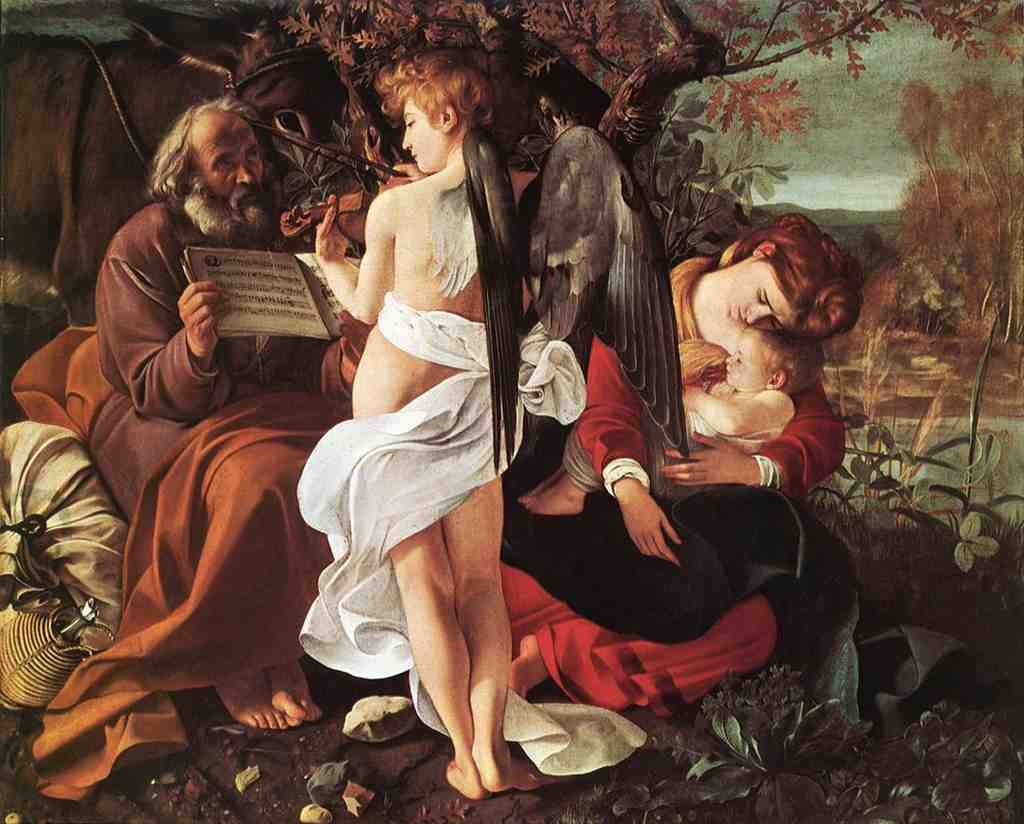 Rest on Flight to Egypt WGA Art A4 Photo Print
