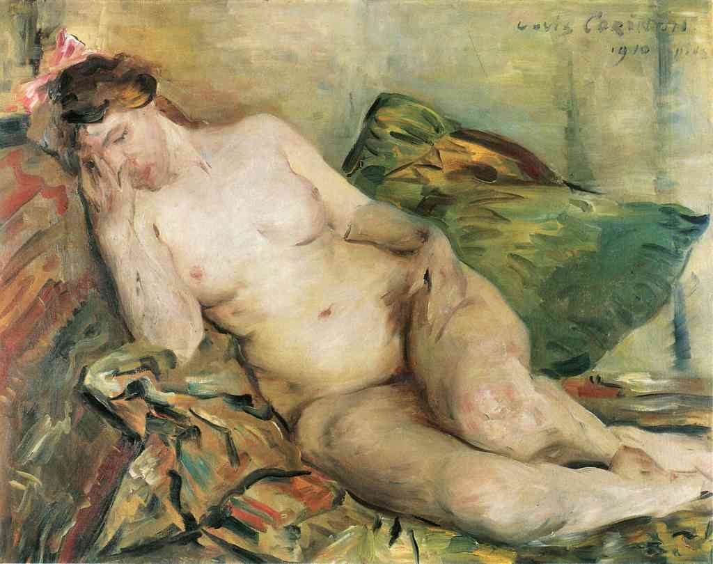 Resting Lovis Corinth Impressionism European A4 Photo Print