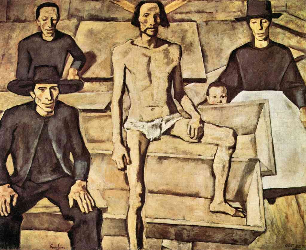 Resurrection Of Christ Albin Egger Lienz Symbolism A4 Photo Print