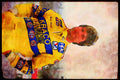 Retro 90s 80s Car Racing 325008 Michael Andretti, Toronto Indy A4 Limited Edition Watercolour Print