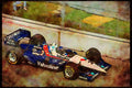 Retro 90s 80s Car Racing 325014 Al Unser Jr., Toronto Indy A4 Limited Edition Watercolour Print