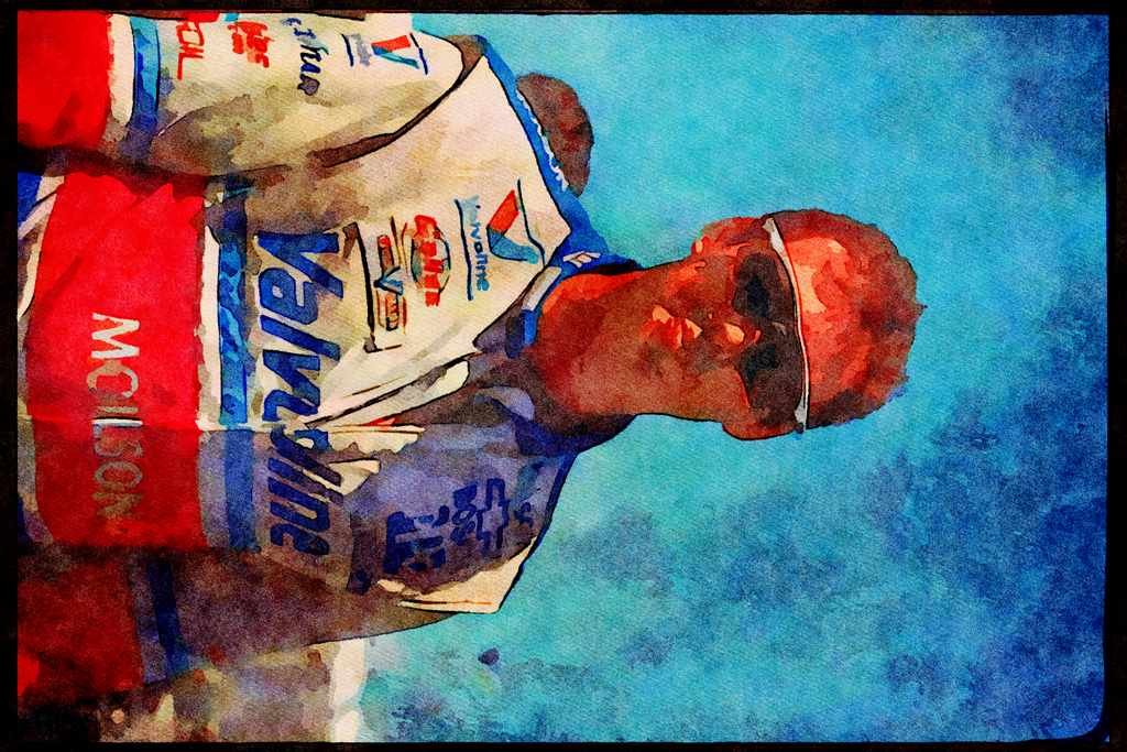 Retro 90s 80s Car Racing 325016 Al Unser Jr., Toronto Indy A4 Limited Edition Watercolour Print