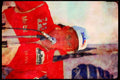 Retro 90s 80s Car Racing 325025 Paul Tracy, Toronto Indy A4 Limited Edition Watercolour Print