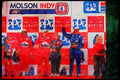 Retro 90s 80s Car Racing 325028 Mr. & Mrs. Paul Tracy, Toronto Indy A4 Limited Edition Watercolour Print