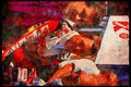 Retro 90s 80s Car Racing 325059 Nigel Mansell, Toronto Indy A4 Limited Edition Watercolour Print