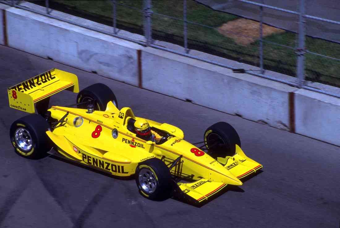 Retro 90s 80s Car Racing 325092 Teo Fabi Lola Ford Toronto Indy A4 Photo Print