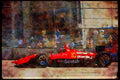 Retro 90s 80s Car Racing 325099 Arie Luyendyk A4 Limited Edition Watercolour Print