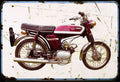 Retro yamahafs1e 1975 A4 Photo Print