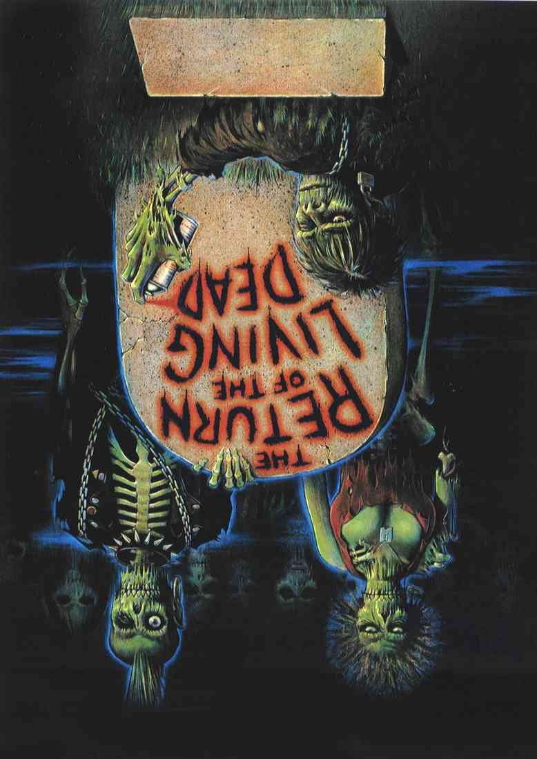 Return Of The Living Dead Poster 01 A4 Photo Print