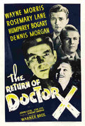 Return of Doctor X The 01  film star poster A4 Photo Print