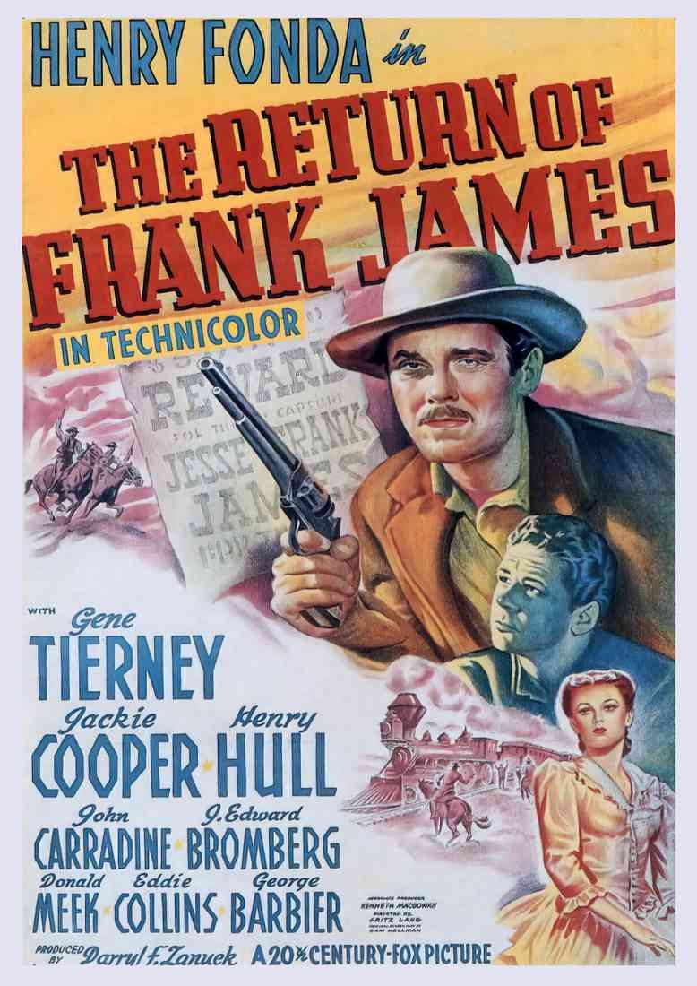 Return of Frank James The 01 Film A4 Photo Print