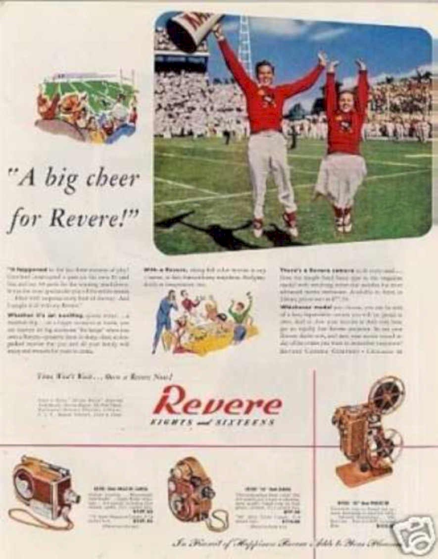 Revere Rights Football Vintage Retro Advert Ads A4 Photo Print