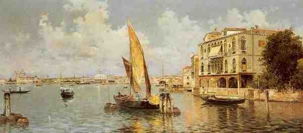 Reyna Antonio The Grand Canal A4 Photo Print