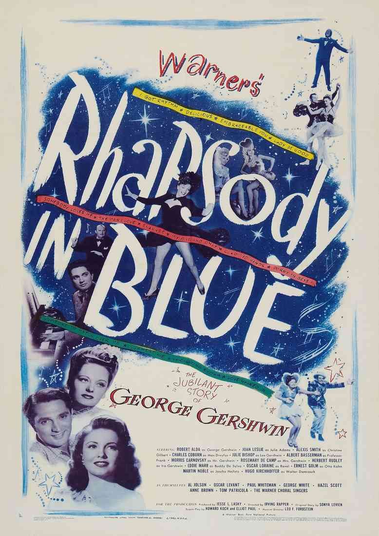 Rhapsody in Blue 1945 01 Film A4 Photo Print