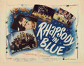 Rhapsody in Blue 1945 02  film star poster A4 Photo Print