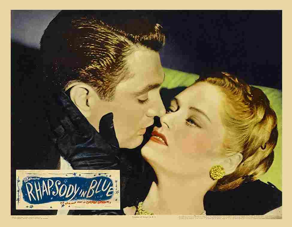 Rhapsody in Blue 1945 09  film star poster A4 Photo Print