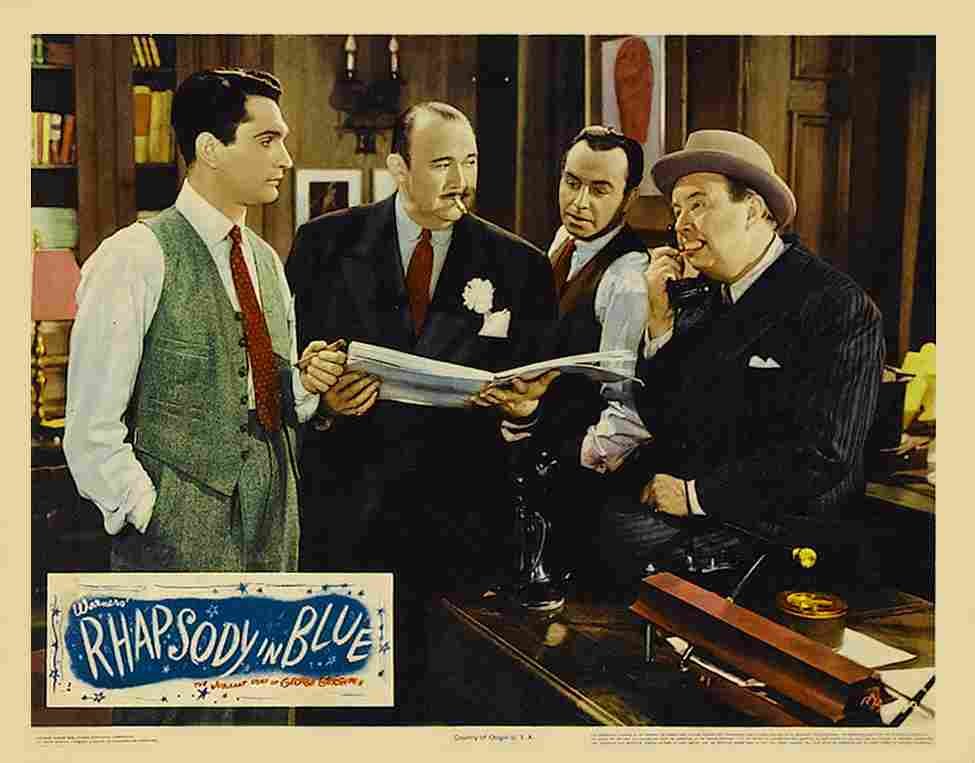Rhapsody in Blue 1945 10  film star poster A4 Photo Print
