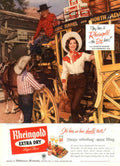 Rheinhold Wagon Tunnel 1950s Vintage Retro Advert Poster