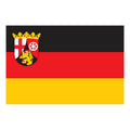 Rheinlandpfalz Flag N1196 A4 Photo Print