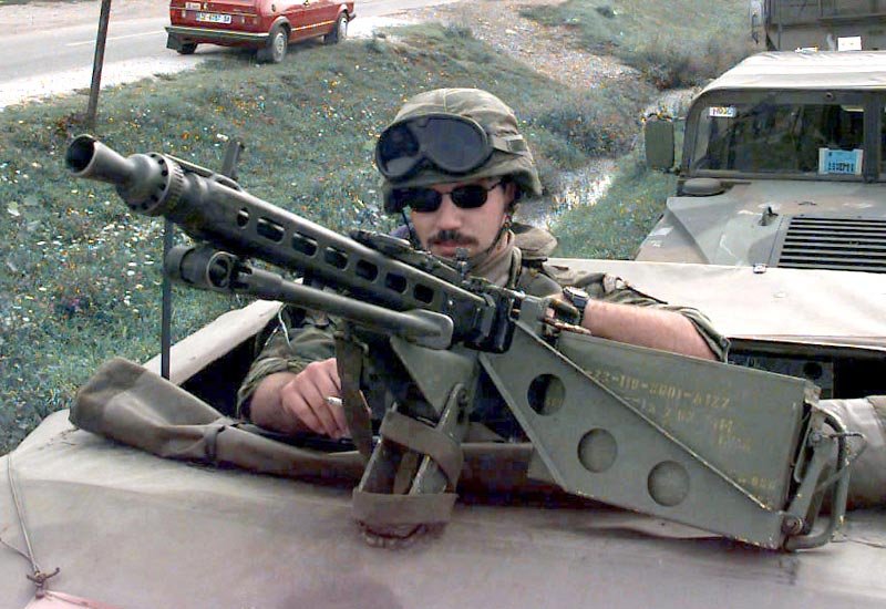 Rheinmetall Mg3 General Purpose Machine Gun 2 A4 Photo Print