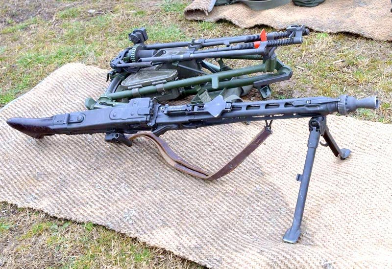 Rheinmetall Mg3 General Purpose Machine Gun 3 A4 Photo Print