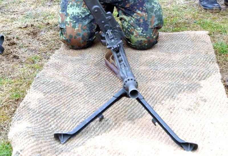 Rheinmetall Mg3 General Purpose Machine Gun 4 A4 Photo Print