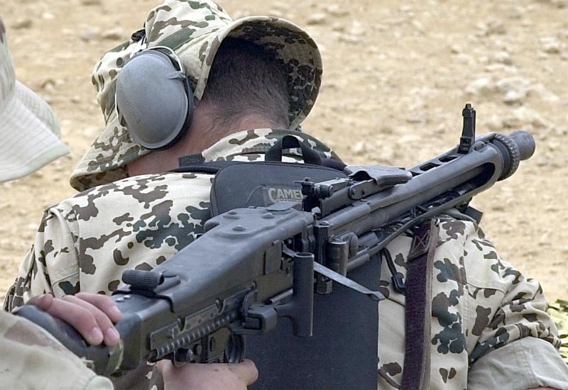 Rheinmetall Mg3 General Purpose Machine Gun 5 A4 Photo Print