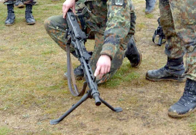 Rheinmetall Mg3 General Purpose Machine Gun 6 A4 Photo Print
