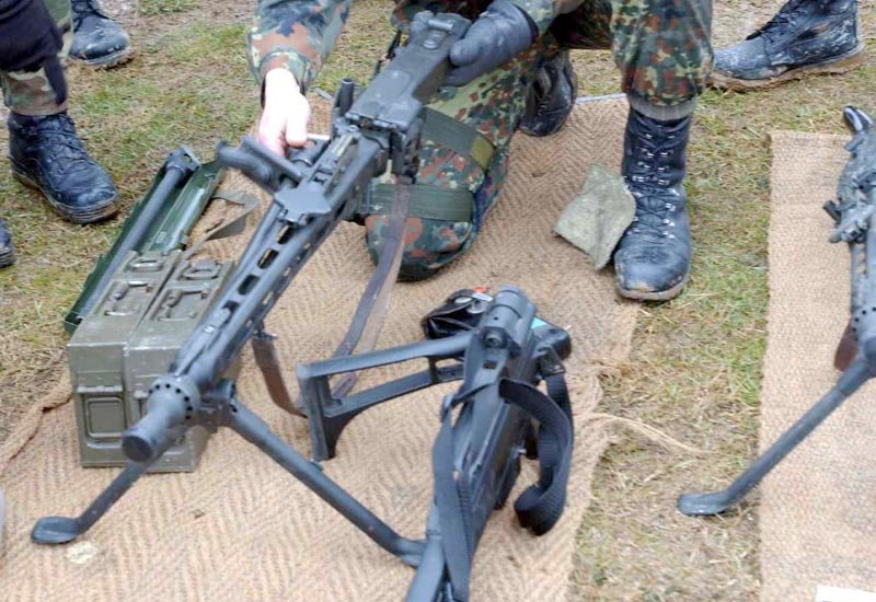 Rheinmetall Mg3 General Purpose Machine Gun 7 A4 Photo Print