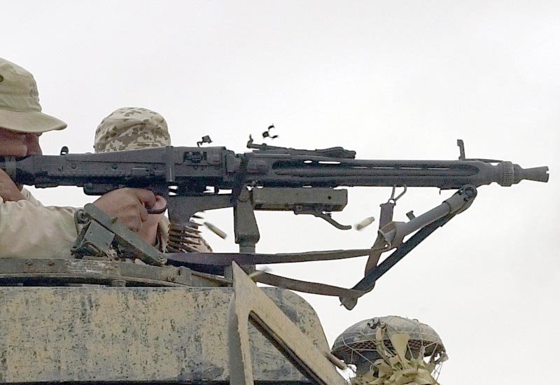Rheinmetall Mg3 General Purpose Machine Gun A4 Photo Print