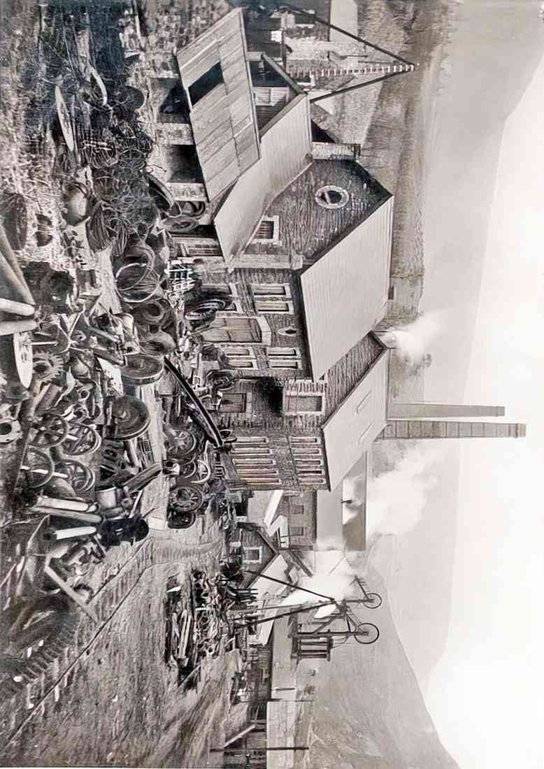 Rhondda Ferndale Nos 3 & 4 Pits vintage old A4 Photo Print