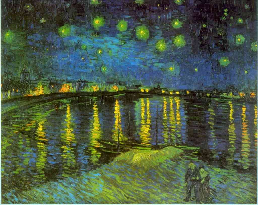 Rhone Van Gogh A4 Photo Print