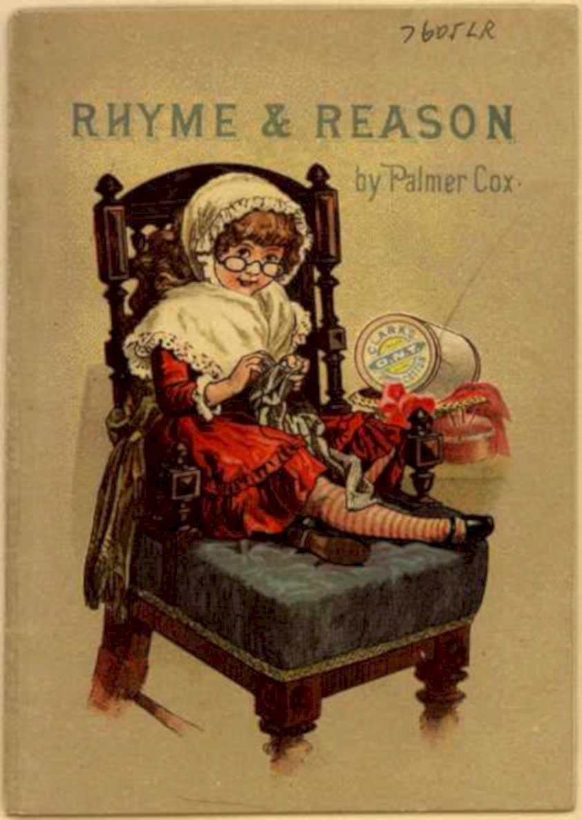 Rhyme Reason Yarn Vintage Retro Advert Ads A4 Photo Print