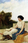 Rhys Oliver A Seated Muse  A4 Photo Print
