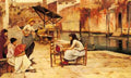 Rhys Oliver An Afternoon Of Gossip  A4 Photo Print