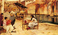 Rhys Oliver An Afternoon Of Gossip A4 Photo Print