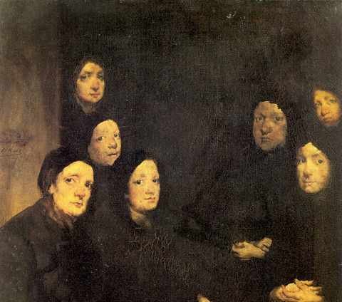 Ribot Augustin Theodule At The Sermon A4 Photo Print