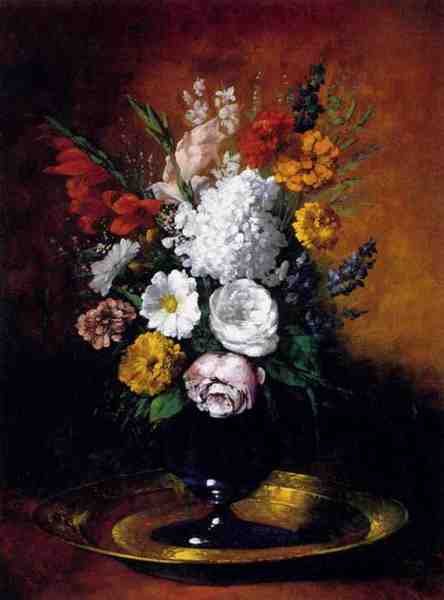 Ribot Germain Theodore Vase 5 A4 Photo Print