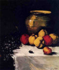 Ribot German Theodore A Still Life With Apples And Grapes 5 A4 Photo Print